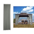 thumbnail image 4 of DOLITY Rideaux pour Traitement de Fenêtre de Chambre Rideaux Isolés Thermiques pour Salon Gris, 4 of 9