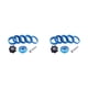 thumbnail image 1 of Toystoory CANSUCC 8 unids/set de aleación de bicicletas de montaña, espaciador de auriculares, portátil, resistente, antioxidante, arandela de Azul 2piezas, 1 of 6