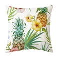 thumbnail image 3 of Set of 4 Cushion Cover 45 x 45 cm Decorative Pineapple Pattern Pillow Case Car Sofa Home Decor (4 Different Styles), 3 of 5