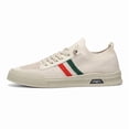 thumbnail image 4 of Men's Breathable Knit Slip-On Sneakers, Lightweight Casual Shoes with Elastic Laces, Comfortable Footwear for Everyday and Travel Wear, 4 of 10
