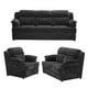 thumbnail image 1 of Sala 3-2-1 TRINITY Kendra ( Sofá, Love Seat, Sillón ) Gris Oscuro, 1 of 14