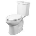 thumbnail image 3 of American Standard H2Option 2-Piece 2-Flush Vitreous China Elongated Bathroom Toilet White, No Seat, 3 of 5