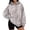 08-Gray, variant on Hoodies for Women Sweatshirt Hooded Long Sleeve Casual Tops Pullover Sweater with Pocket S