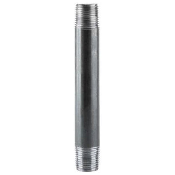 STZ 500850 1/2 x 5-1/2 In. Black Pipe Nipple - Quantity 25