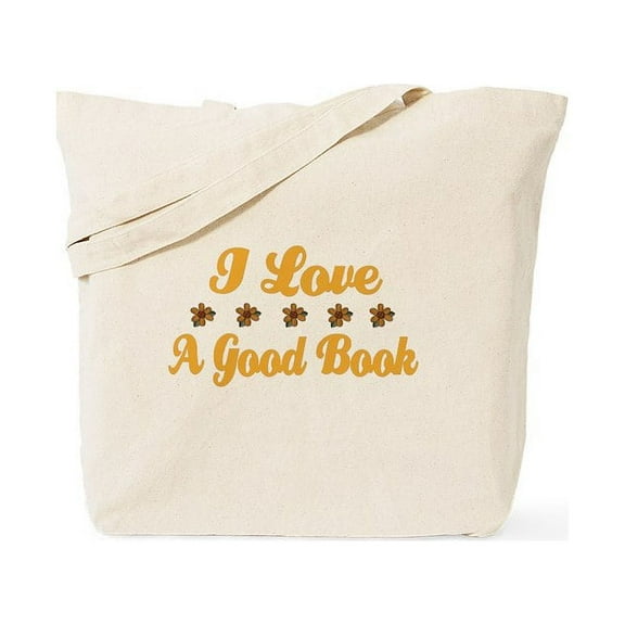 CafePress - Love Books Tote Bag - Unisex Canvas Tote Bag, Beige, 1-Piece