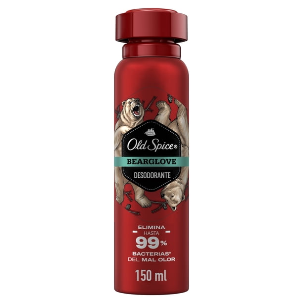 Desodorante en Spray Old Spice para hombre Bearglove 96 g /150 ml