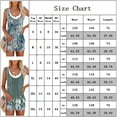 thumbnail image 2 of Uhndy Women's Print Vest Bohemian Print Fashion Sleeveless Vest, Ladies Pleated Round Neck Casual Loose top Women T-shirts for Summer, 2 of 3