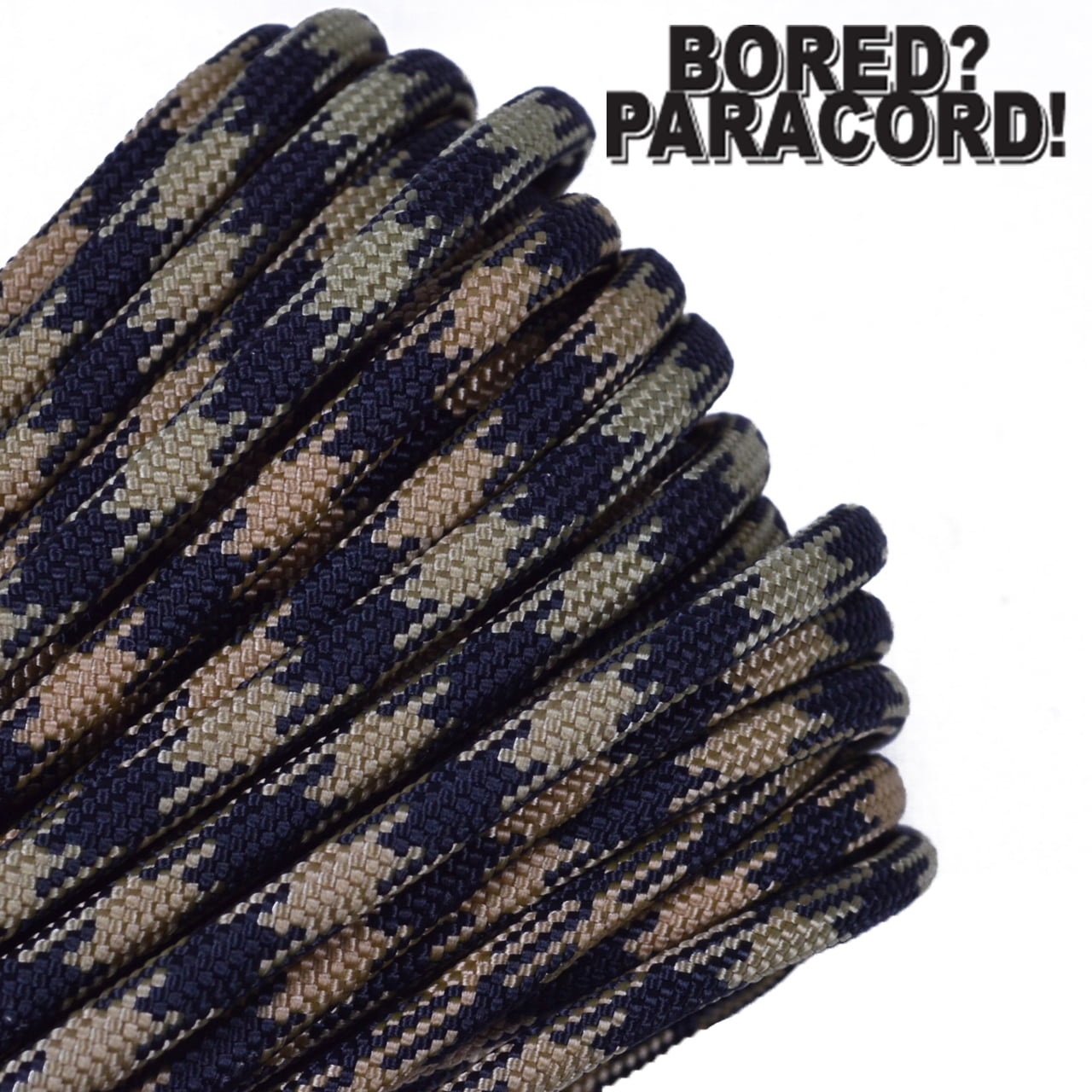 Bored Paracord 550 Lb Bruiser - 100 Feet Of Type III Commercial Grade Paracord, 7 Inner Strands - View #4