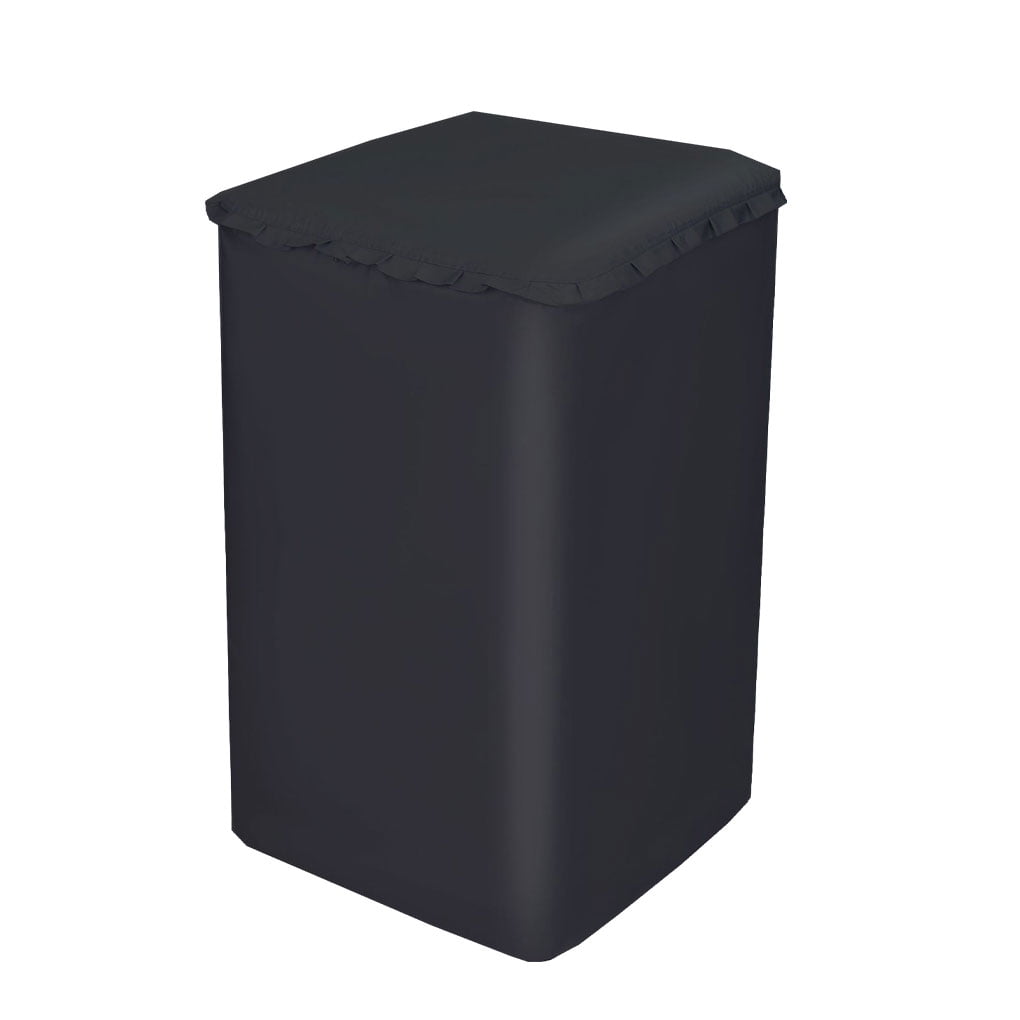 Guardoinrt Convenient Storage Solution Stylish Oxford Cloth Washer Dryer Cover Suitable For Indoor And Outdoor black L