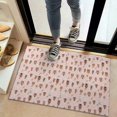 thumbnail image 2 of Pink Christmas Gingerbread House Pattern Door Rugs,Washable Non Slip Door Mats Indoor,Decorative Door Mats,Entry Mat Indoor for Entrance,Bedroom,Kitchen,Bathroom,20"x32", 2 of 6
