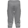 thumbnail image 2 of New Balance Men's Adversary 2.0 Piped Knicker Baseball Pants Grey/Black S, 2 of 2