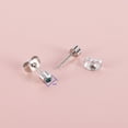 thumbnail image 4 of 12 Pairs Ear Piercing Stud Earrings,Surgical Stainless Steel Multicolor Cubic Zirconia Birthstone Stud Earrings for Piercing Guns 2mm 3mm 4mm, 4 of 7