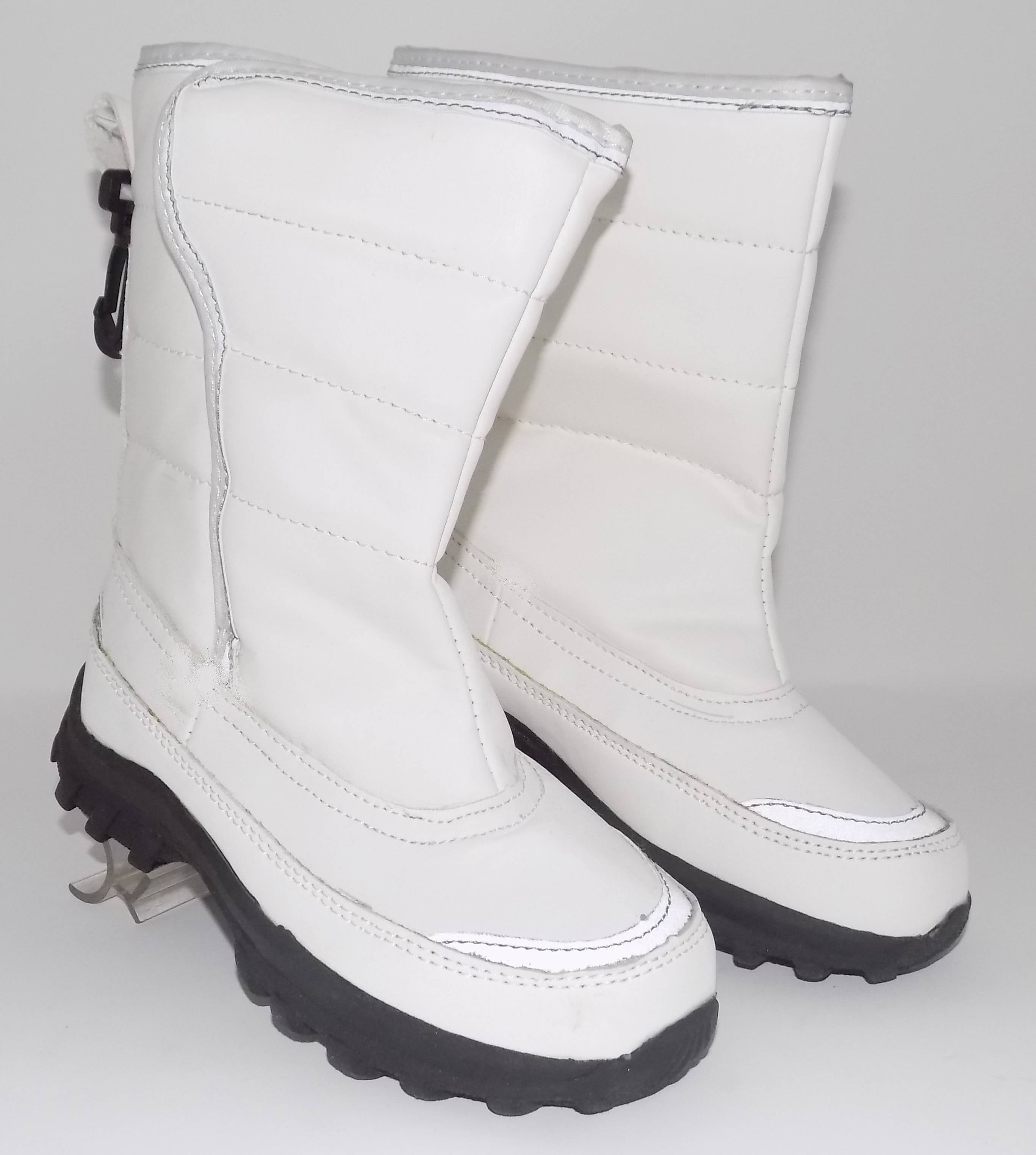 girls white snow boots