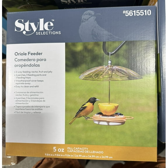 Style Selections 5oz Oriole Feeder 5615510