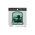 thumbnail image 2 of Die Cut Sticker High Country, North Carolina, Go Explore, Hiker, Contour Vinyl Sticker 1 to 3 inches (Waterproof Decal for Cars, Water Bottles, Laptops, Coolers), Small, 2 of 5