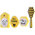 thumbnail image 1 of POINTERTECK Sign Decor Honey Wooden Kitchen Happy Tray Tiered Decorations Wood Rustic Farmhouse Comb Table Classroom Box Hanging, 1 of 6