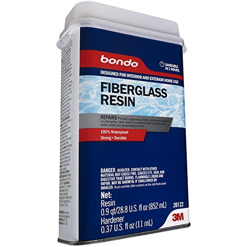 3M 20122 All Purpose Fiberglass Resin, 1 Quart