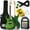 Green, variant on Pyle Beginner Electric Guitar Kit with Amp - Starter Kit Full Size 39" Instrument Package with Humbucker Pickups and Rock Amplifier Starter Set Bundle for Kids All Ages, Youth and Adults
