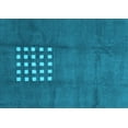thumbnail image 1 of Ahgly Company Indoor Rectangle Abstract Light Blue Modern Area Rugs, 2' x 4', 1 of 4