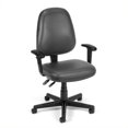 thumbnail image 1 of OFM 119-VAM-AA-604 Straton Series Anti-Microbial, Anti-Bacterial Vinyl Task Chair with Arms, 1 of 1
