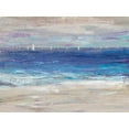 thumbnail image 2 of OToole, Tim 24x19 White Modern Wood Framed Museum Art Print Titled - Distant Regatta I, 2 of 4
