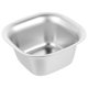thumbnail image 5 of Ensaladera Tazón cuadrado Tazón de metal Tazón de postre multiusos Utensilio de cocina Tazón para servir, 5 of 6
