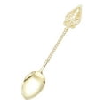 thumbnail image 2 of Mrmaere Coffee Spoon 4.7 Inch Vintage Gold Coffee Spoon for Tea, Dessert, and Condiments – Sophisticated Demitasse Utensil for a Flair of Style Gold, 2 of 2