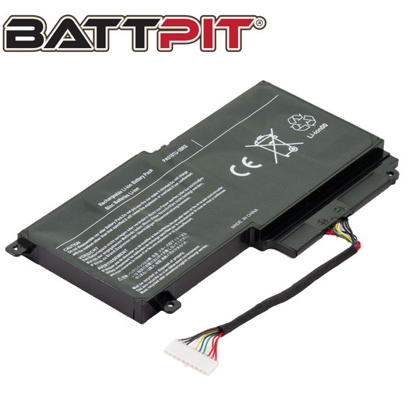 BattPit: Laptop Battery Replacement for Toshiba Satellite P55-A5312, P000573230, PA5107U-1BRS, TB011207-PRR14G01 (14.4V 2838mAh 43Wh)