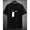 black, variant on Men's T-shirt with Halloween Ghost Print - Casual Black Tee Short Sleeve Crew T-Shirt Sizes S-3XL,Soft Cotton