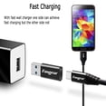 thumbnail image 3 of Fasgear USB C Female to USB 3.1 Male Adapter 10Gbps&3A Fast Charging-2 Pack Type A to Type C Adapters Double-Side Data Sync Compatible for i-Pad, Tablet,Laptop,PC,Charger,Power Bank,Quest Link,Black, 3 of 6