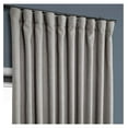 thumbnail image 6 of TiaGOC BOCH-LN185-P Faux Darkening Curtains-84 Inches Long Extra Wide Luxury Linen Curtains for Bedroom & Living Room (1 Panel), 100W x 84L, Clay, 6 of 9