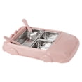 thumbnail image 5 of Dekaim Fiambrera, contenedor de Almacenamiento de Alimentos Dividido Anti-escaldado de Acero Inoxidable de Grado alimenticio (Rosado), 5 of 5