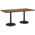 thumbnail image 3 of KFI Studios Mode 3.5' x 8' Dining Table, River Cherry, Black, 3 of 3
