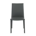 thumbnail image 2 of Eurostyle Hasina Chaise d'Appoint Empilable en Gris, 2 of 4