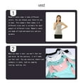 thumbnail image 2 of Jumpingount Chaleco de algodón para mujer, ropa recortada de moda de punto, camiseta transpirable fresca, camisas de fondo exterior de primavera, Prendas para la parte del cuerpo Gris oscuro S Jumpingount AP010463-37B, 2 of 6