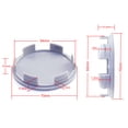 thumbnail image 2 of Rhino Tuning OD 70mm/2.76in ID 64mm/2.52in Wheel Hub Cap for Honda #44732-SXO-JO10, 2 of 7