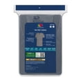 Fruit of the Loom Men's Black and Gray VNeck Undershirt, 6 Pack