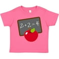 thumbnail image 3 of Inktastic Chalkboard and Apple School Boys or Girls Toddler T-Shirt, 3 of 5