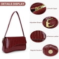thumbnail image 3 of Bolso de hombro Juoxeepy Y2K Crocodile Bolso de mano para mujer, 3 of 6
