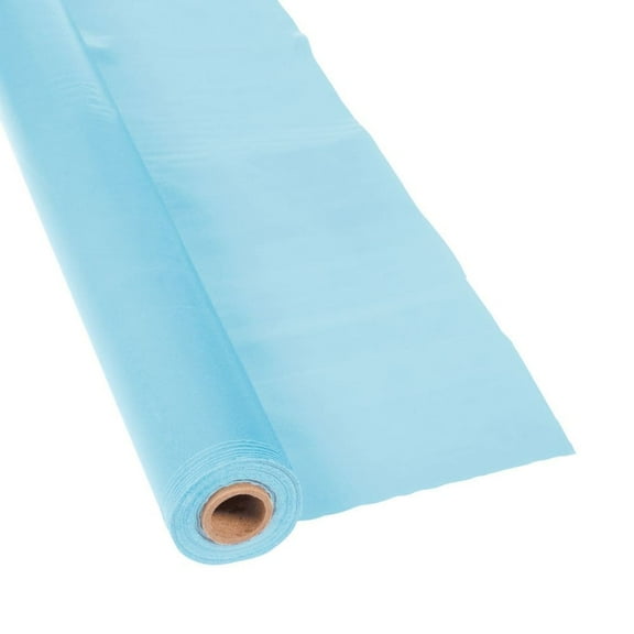 Light Blue Tablecloth Roll (40" X 100') - Party Supplies - 1 Piece