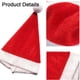 thumbnail image 5 of 20 piezas de mini sombreros navideños hechos a mano, diseño de piruleta, envoltorios superiores, adornos para envolver dulces, tapas para botellas de vino, 5 of 5