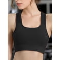 thumbnail image 4 of PISONIC Women's Full-Coverage High- Sports Bra - Shockproof Yoga & Gym Workout Top with Adjustable Back Closure, Non-Padded Comfort Fit for Running, Boxing, Weightlifting, 4 of 9