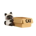 thumbnail image 4 of Organizador de estatuas de gato de resina, figura multifuncional, llavero de entrada para mueble de TV, estante de entrada, decoración., 4 of 9