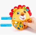 thumbnail image 2 of Sonajero Para Bebé, Juguetes Con Textura De Animal , Bolas De Campana Para Bebé, Juguete Con Sentido Para Desarrollar Bolas De Goma Suave, Pelota De Agarre De Aprendizaje, Regalo Para Niños Moyic FN007030-05, 2 of 6