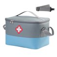 thumbnail image 1 of Primegos Pill Organizer Storage Bag with Handle Zipper Closure Waterproof Design Medication Travel Carrying Bag, 1 of 8