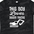 thumbnail image 4 of Inktastic Shovel Truck Boys Construction Digger Boys Toddler T-Shirt, 4 of 5