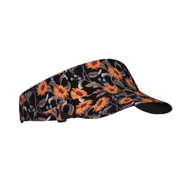 Balery Sunflowers Gorra deportiva con visera ajustable para mujer y hombre (talla única)