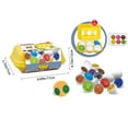 thumbnail image 2 of Hbdhejl Matching Egg Educational Color Shape Pairing Shapes And Sorting Recognition Skills Egg Detachable Simulation Egg Educational Toy Toddler Toys *6Pcs, 2 of 8