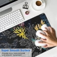 thumbnail image 4 of Transform Your Desk with Our Garden Flowers Mouse Mat | Non-Slip, Splash Resistant, Portable | Easy Slide Surface | Comfortable 31.5 × 11.8 inch Size, 4 of 7