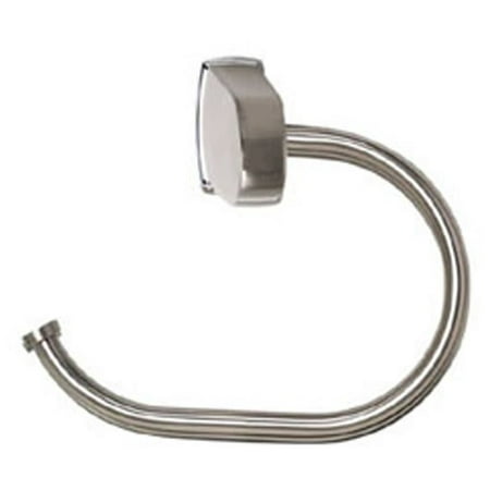 Euro Singe Post Toilet Paper Holder - Finish: Satin Nickel